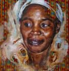 "African Queen Yellow" - 45 x 45 - 2007